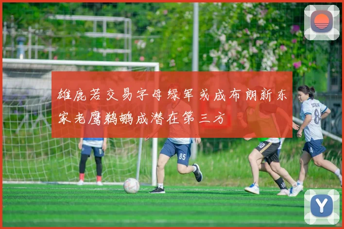 雄鹿若交易字母绿军或成布朗新东家老鹰鹈鹕成潜在第三方